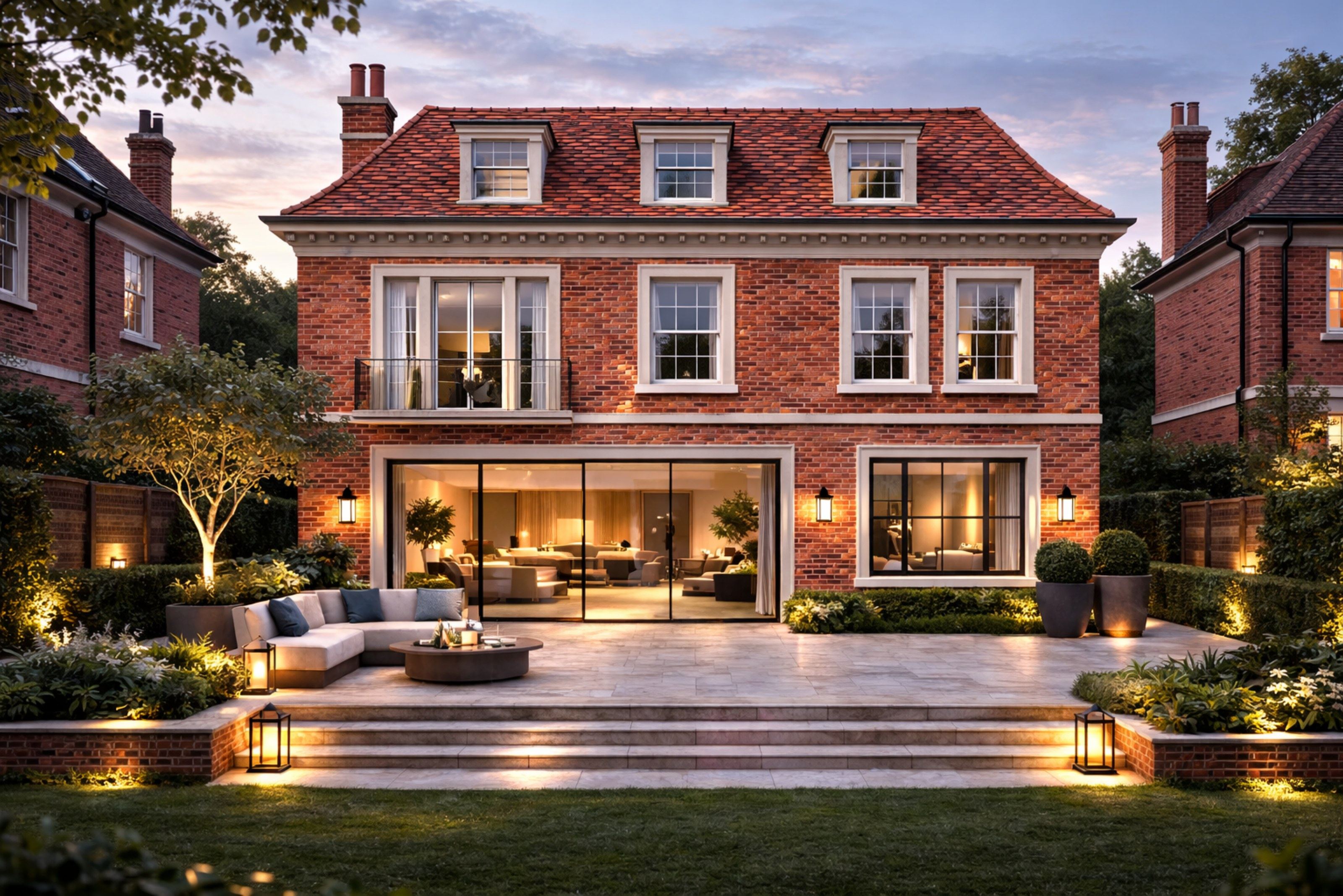 Wimbledon Village - proposed new build CGI