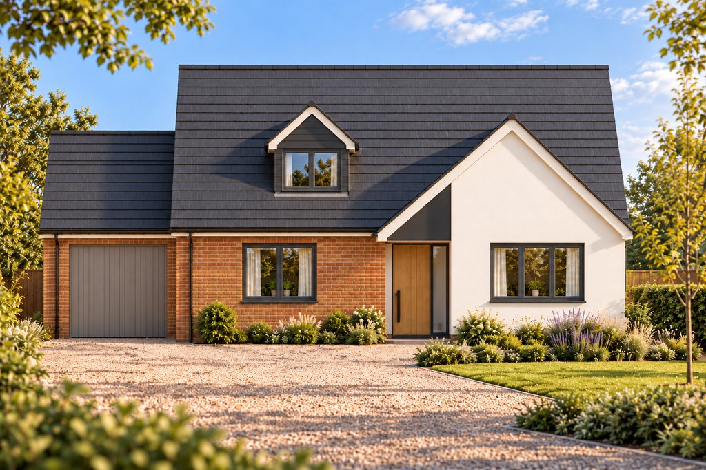 Westholme Gardens, Bidford-on-Avon - illustrative CGI
